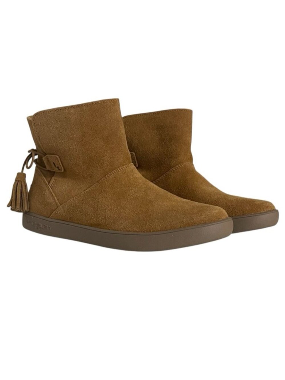 Koolaburra UGG Womens Skyller Ankle Booties Size 6 Suede Tassel Boots 1092579